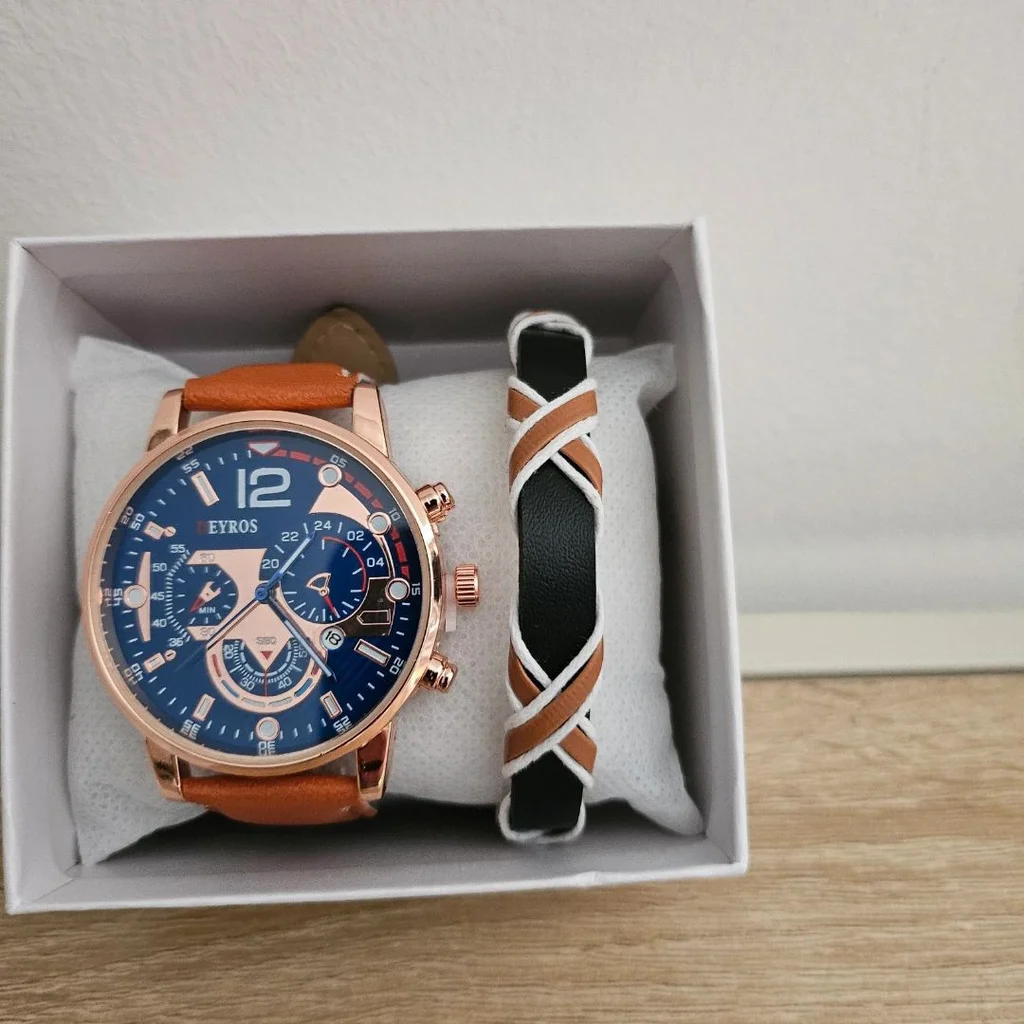 Montre homme+bracelet 